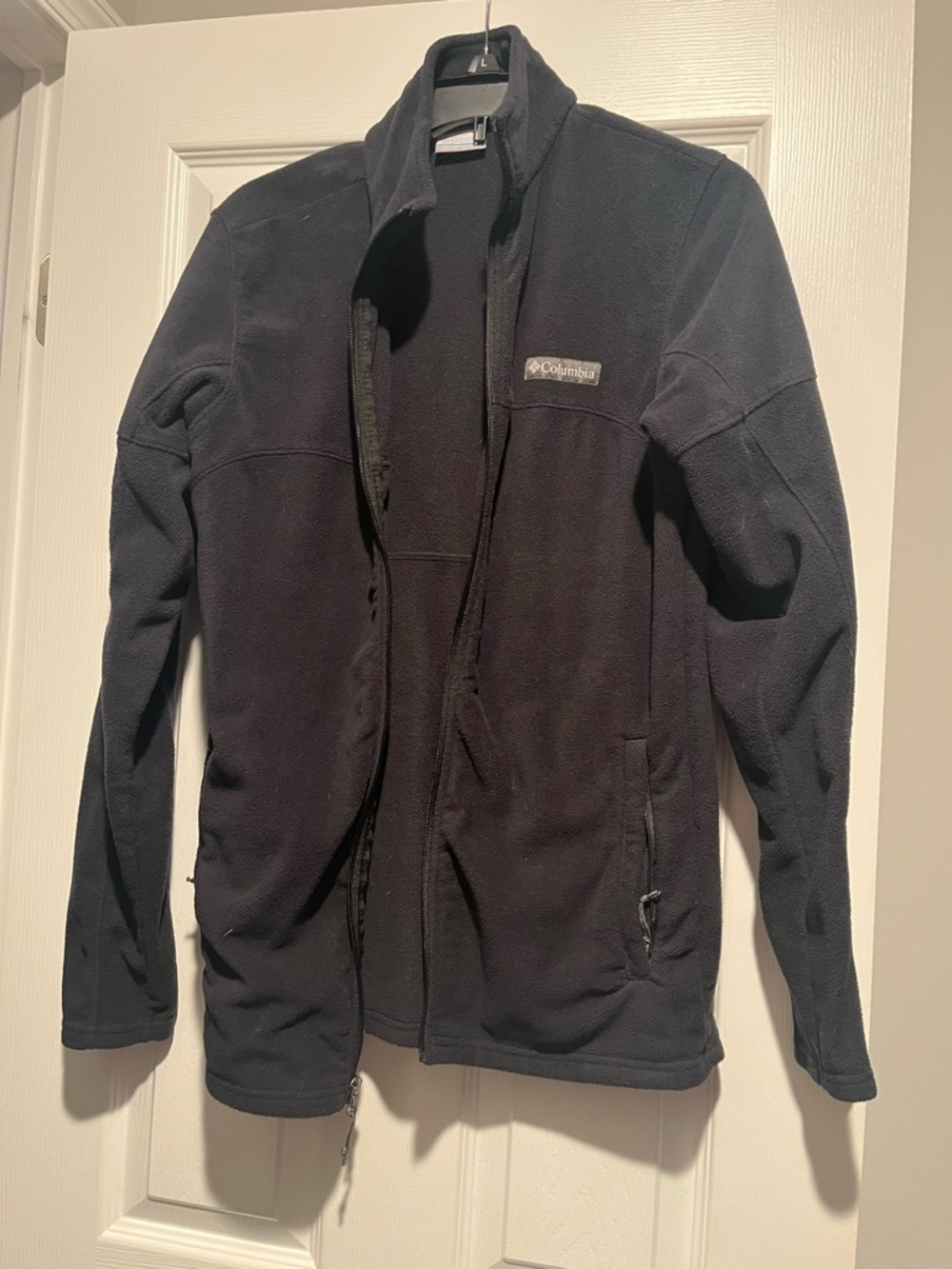 Columbia Black Lightweight Fleece Jacket